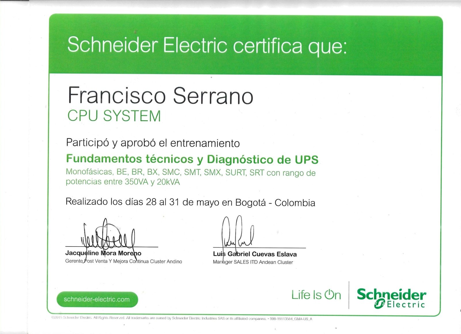 Fundamentos Técnicos y Diagnóstico de UPS